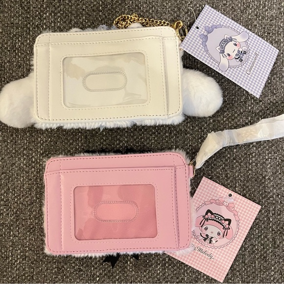BNWT Japan Sanrio Original Card holder Case with wristlet chain - Cinnamoroll - Picture 5 of 5
